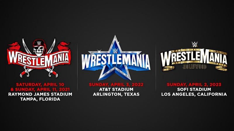 WWE WrestleMania 37, 38 and 39 — Dates and Locations